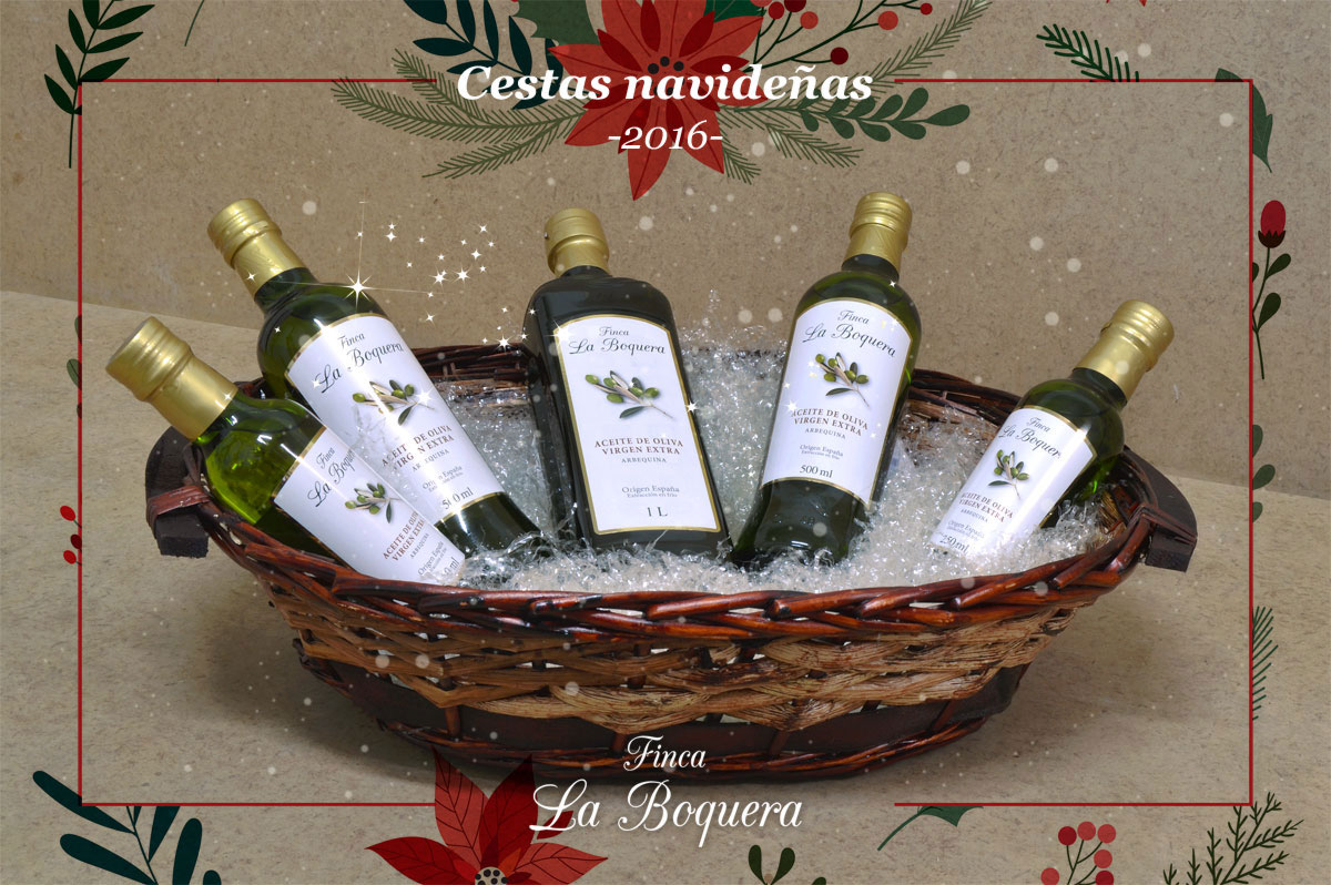 promocion navidad 2016 aceite de oliva virgen extra finca la boquera